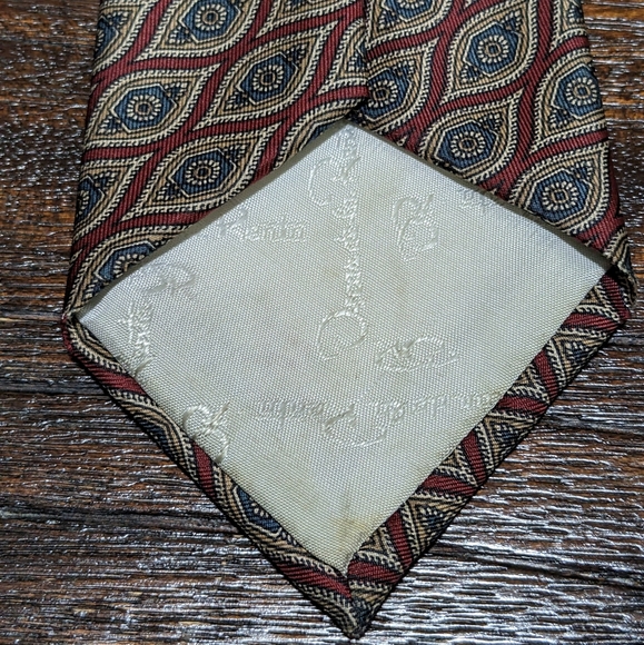 **Buy 2 get 3** Oscar de la Renta 100% Silk Tie | Multi Color | Italy | Luxury - Picture 3 of 4